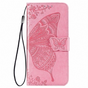 Flip Cover Xiaomi 12 Lite Barok Sommerfugl