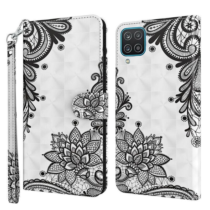 Flip Cover Samsung Galaxy A12 / M12 Chic Blonde