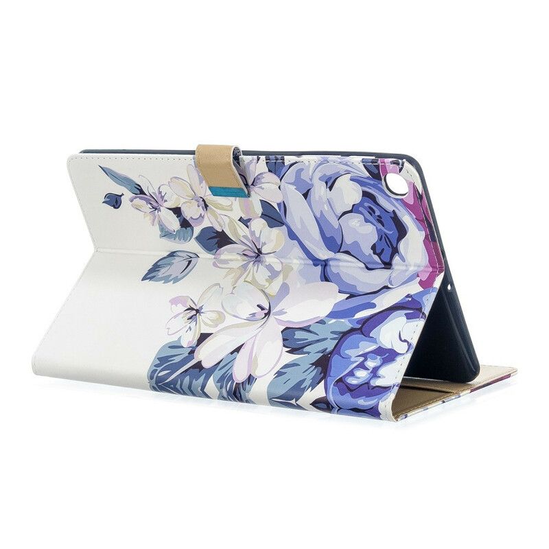 Flip Cover Samsung Galaxy Tab A 10.1 (2019) Kun Blomster