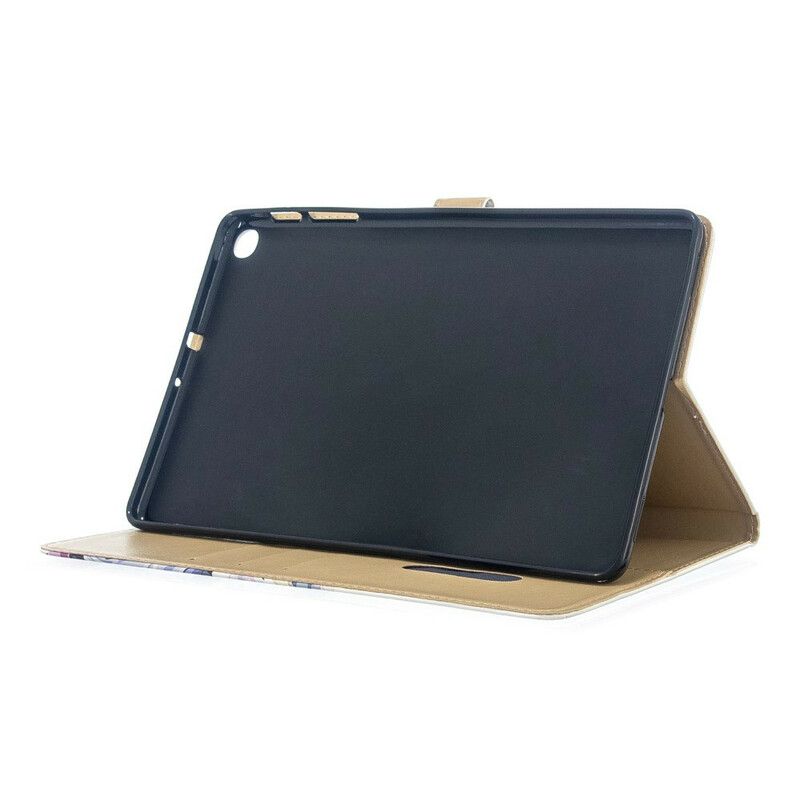 Flip Cover Samsung Galaxy Tab A 10.1 (2019) Kun Blomster