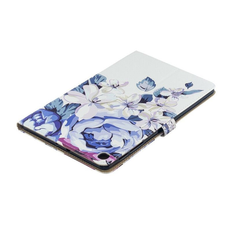 Flip Cover Samsung Galaxy Tab A 10.1 (2019) Kun Blomster