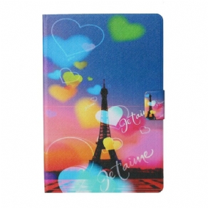 Flip Cover Samsung Galaxy Tab A 10.1 (2019) Paris Jeg Elsker Dig