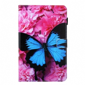 Flip Cover Samsung Galaxy Tab A 10.1 (2019) Sommerfugleblomst