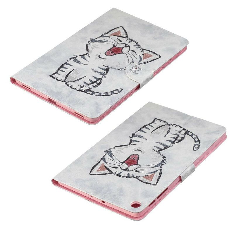 Læder Cover Samsung Galaxy Tab A 10.1 (2019) Sød Killing