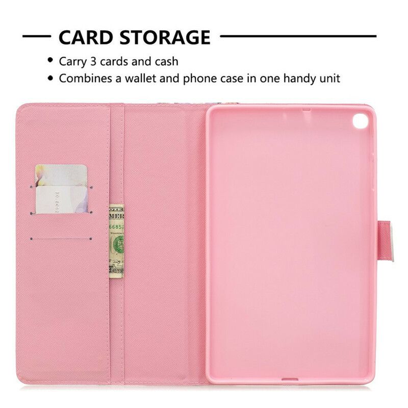 Læder Cover Samsung Galaxy Tab A 10.1 (2019) Sød Killing