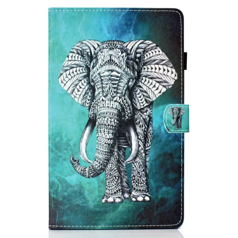 Læder Cover Samsung Galaxy Tab A 10.1 (2019) Sommerfugle