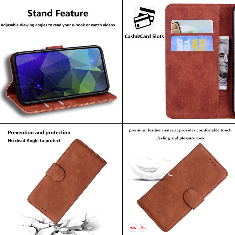 Flip Cover Google Pixel 7 Almindeligt Læderstil