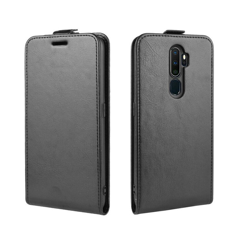 Flip Cover Oppo A9 2020 / A5 2020 Læder Cover Foldbar Lædereffekt