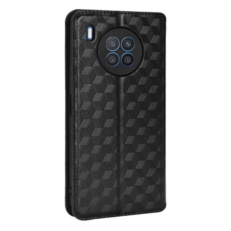 Cover Honor 50 Lite Flip Cover Diamant Læder Effekt