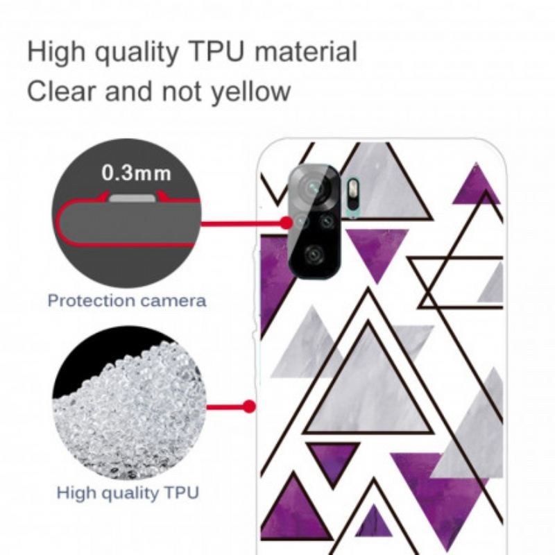 Cover Poco M5s Marmor Trekanter