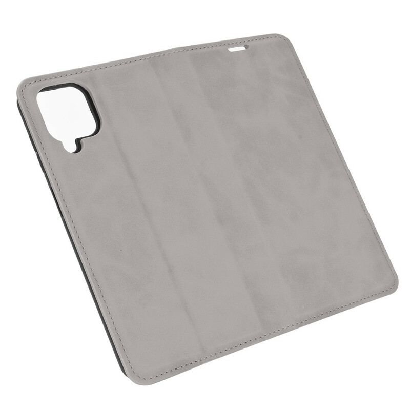 Cover Samsung Galaxy M12 / A12 Flip Cover Blødt Lædereffekt