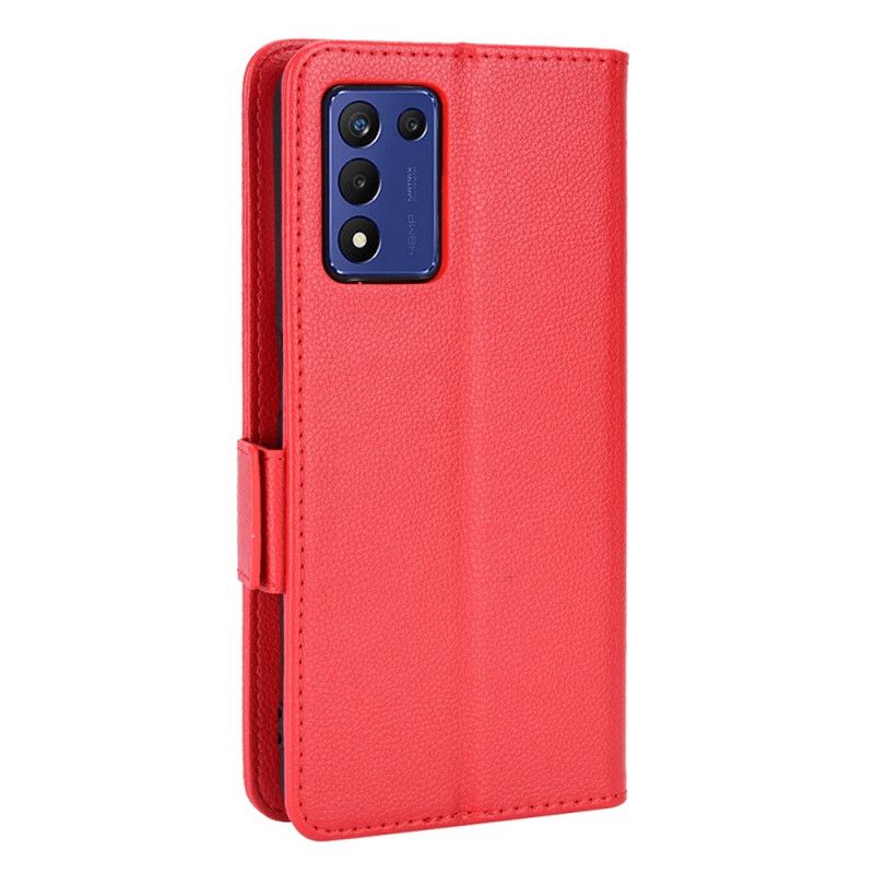 Flip Cover Realme 9 5G Læder Cover Dobbelt Nye Farver Flap