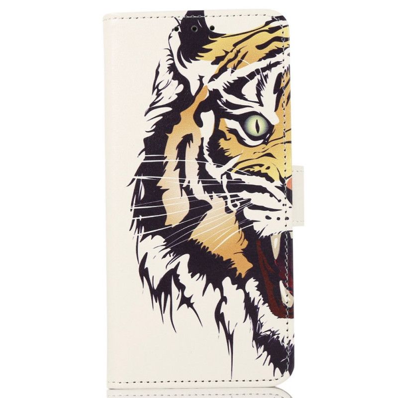 Flip Cover Samsung Galaxy M33 5G Hærd Tiger