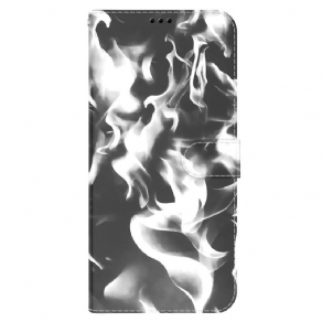 Flip Cover Moto G31 / Moto G41 Abstrakt Mønster