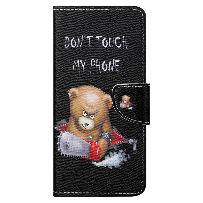 Flip Cover Moto G31 / Moto G41 Farlig Bjørn