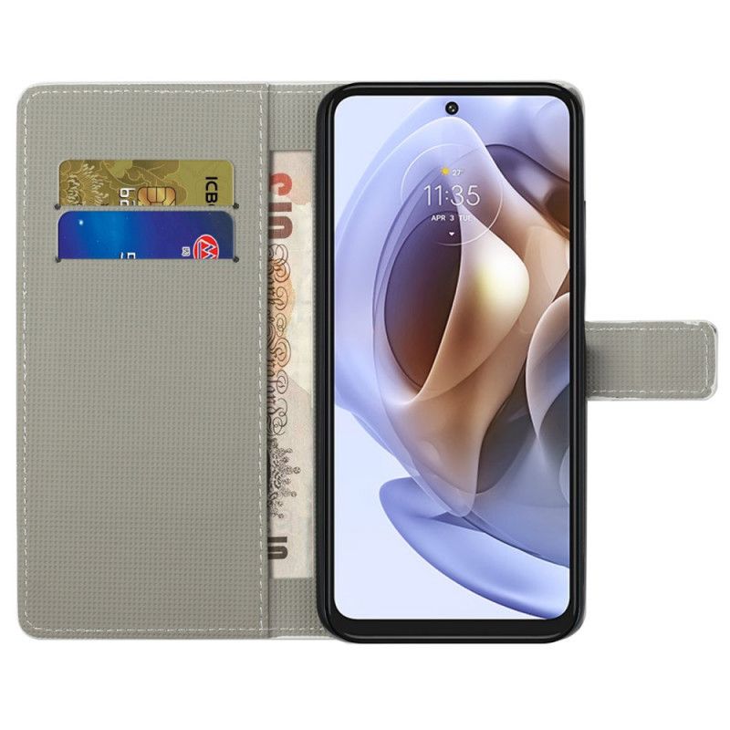 Flip Cover Moto G31 / Moto G41 Jeg Elsker Paris