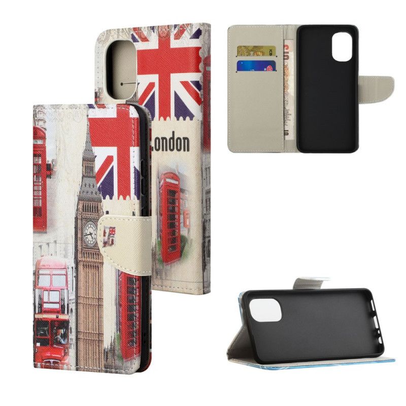 Flip Cover Moto G31 / Moto G41 London Life