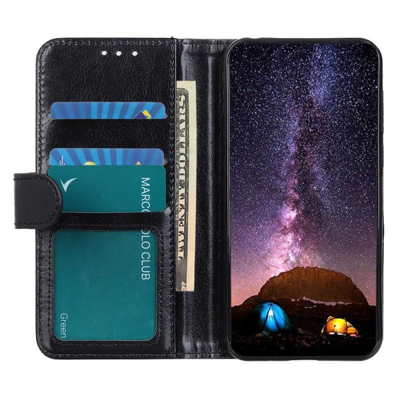 Læder Cover Moto G31 / Moto G41 Iskold Finhed
