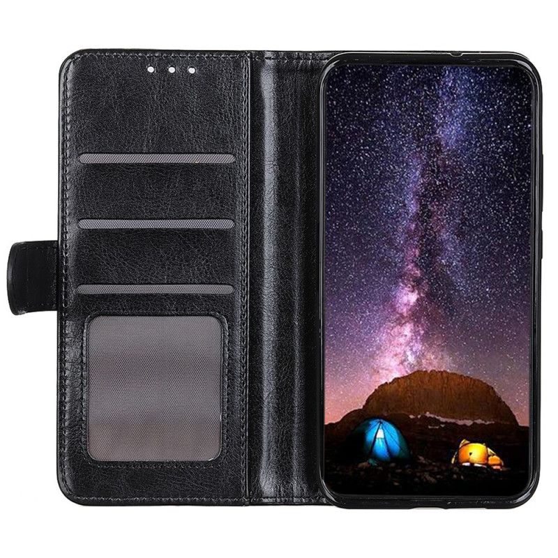 Læder Cover Moto G31 / Moto G41 Iskold Finhed