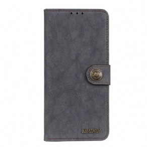 Læder Cover Moto G31 / Moto G41 Retro Split Kunstlæder Khazneh