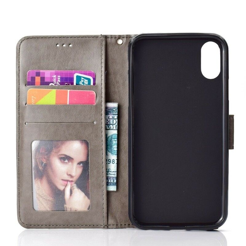 Flip Cover iPhone XS Max Sol Mandala