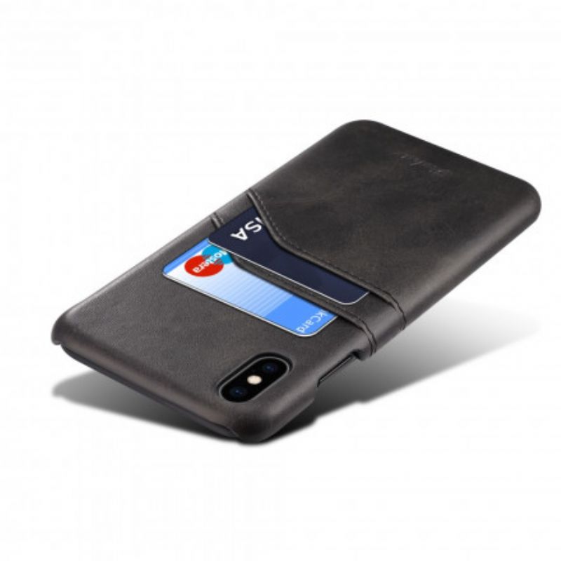 Mobilcover iPhone XS Max Peelcas Kortholder