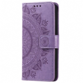 Flip Cover Huawei Mate 50 Pro Mandala Sun Med Snor