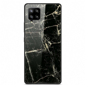 Cover Samsung Galaxy A42 5G Supreme Marmor Hærdet Glas