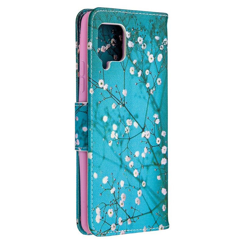 Flip Cover Samsung Galaxy A42 5G Blomstrende Træ