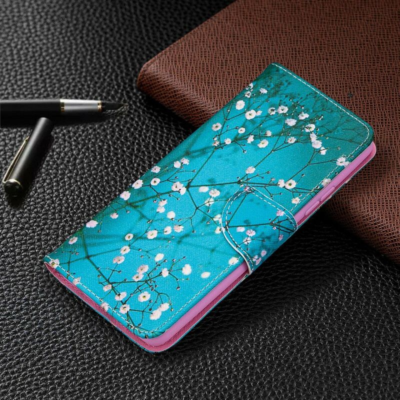 Flip Cover Samsung Galaxy A42 5G Blomstrende Træ