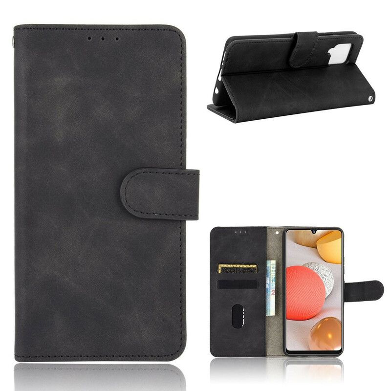 Læder Cover Samsung Galaxy A42 5G Skin-touch