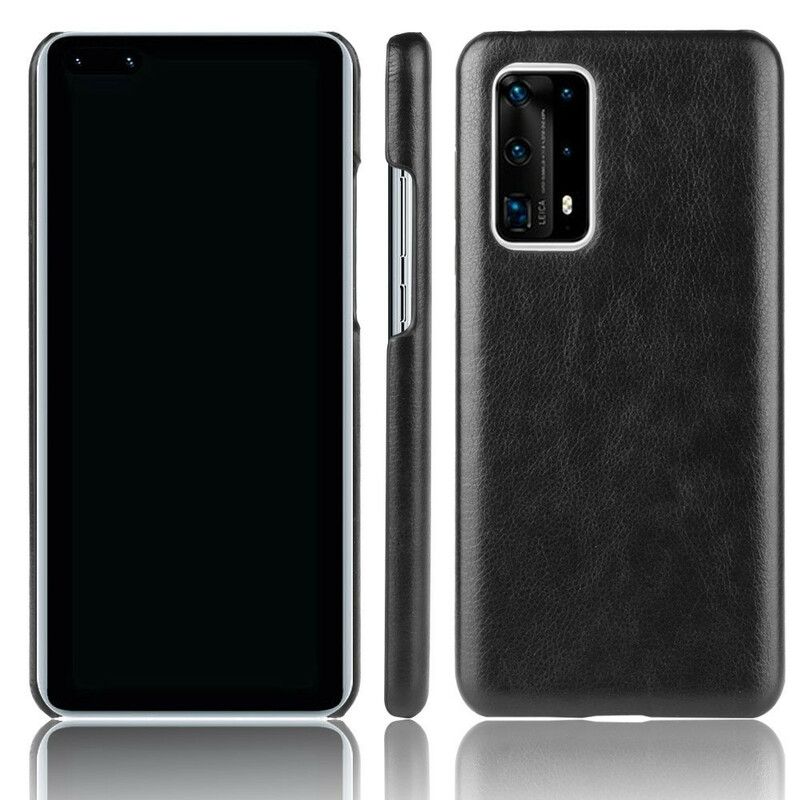 Cover Huawei P40 Pro Plus Performance Litchi-lædereffekt