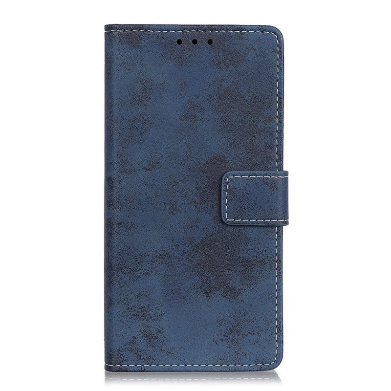 Flip Cover Huawei Nova 8i / Honor 50 Lite Vintage Lædereffekt