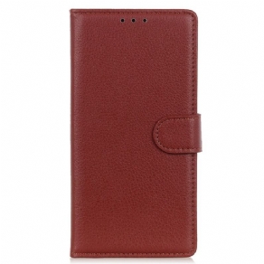 Flip Cover Xiaomi 13 Pro Traditionelt Imiteret Læder