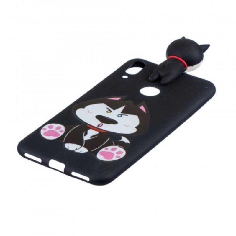 Cover Huawei Y7 2019 Funny Dog 3d
