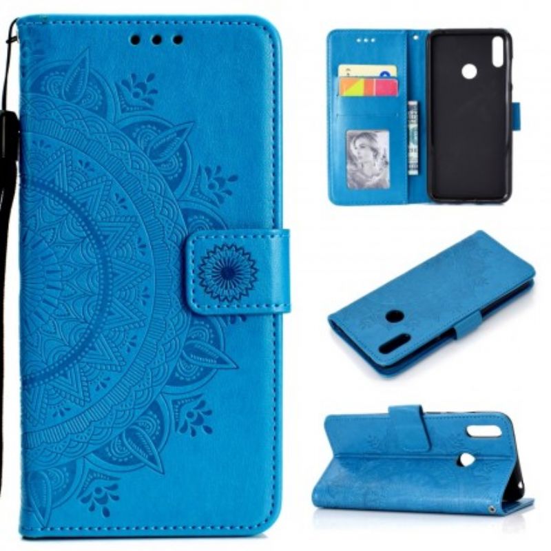 Flip Cover Huawei Y7 2019 Søn Mandala