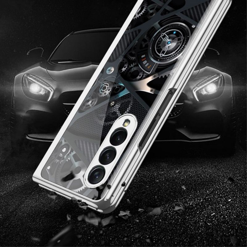 Cover Samsung Galaxy Z Fold 3 5G Løve Af Hærdet Glas Gkk
