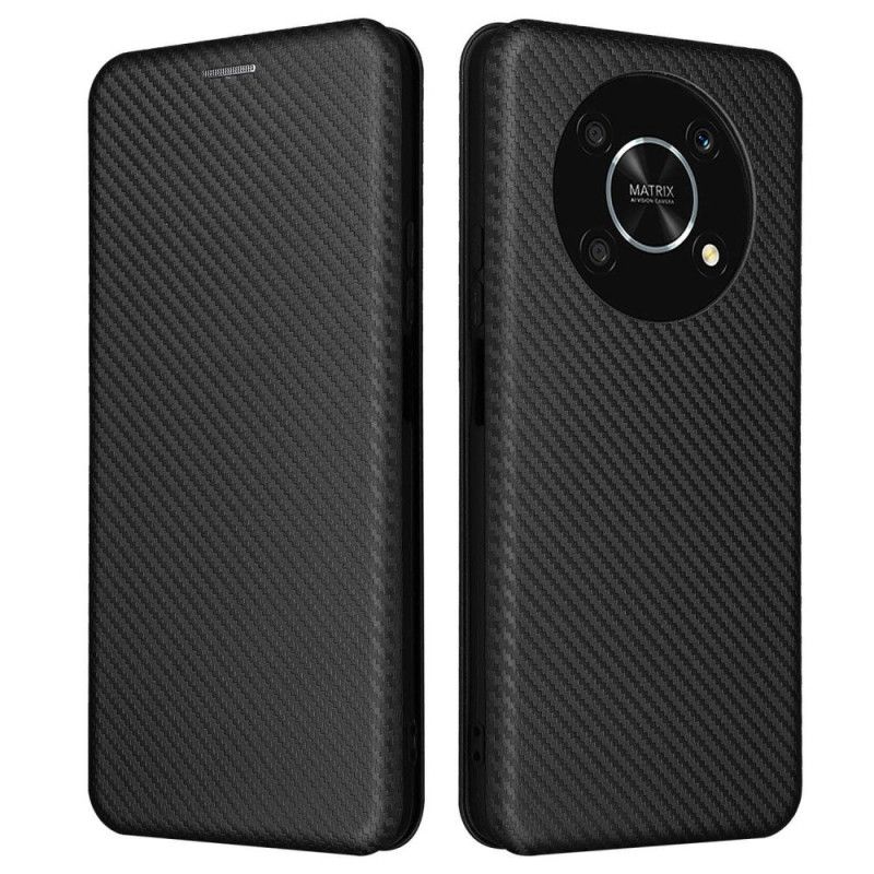 Cover Honor Magic 4 Lite 5G Flip Cover Farvet Kulfiber