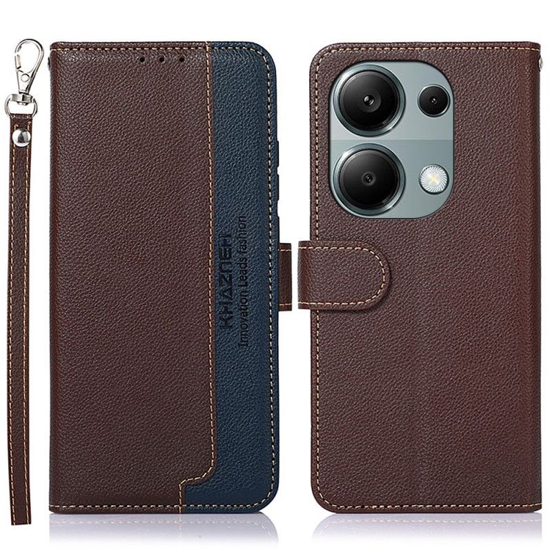 Flip Cover Xiaomi Redmi Note 13 4g Biclore Rfid-blokering Khazneh
