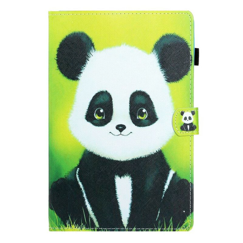 Læder Cover Samsung Galaxy Tab S5e Sød Panda