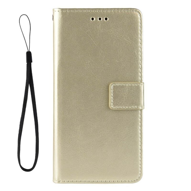 Flip Cover Sony Xperia 5 Flashy Imiteret Læder