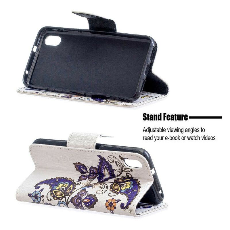 Flip Cover Xiaomi Redmi 7A Tatoveringssommerfugle