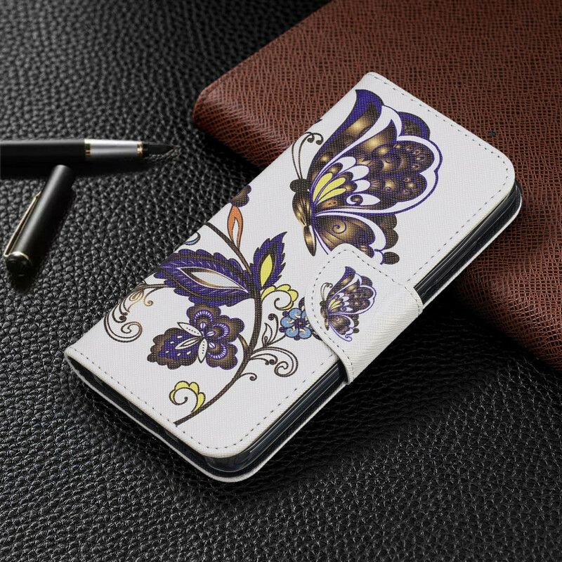 Flip Cover Xiaomi Redmi 7A Tatoveringssommerfugle