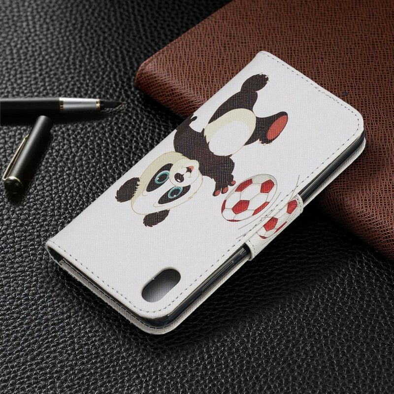 Læder Cover Xiaomi Redmi 7A Pandafod
