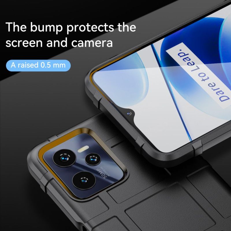 Cover Realme C35 Robust Silikone Fleksibelt Skjold