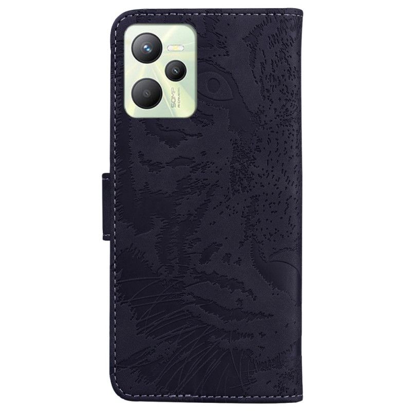 Flip Cover Realme C35 Tigertryk