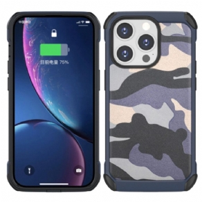 Cover iPhone 14 Pro Forstærket Camouflage