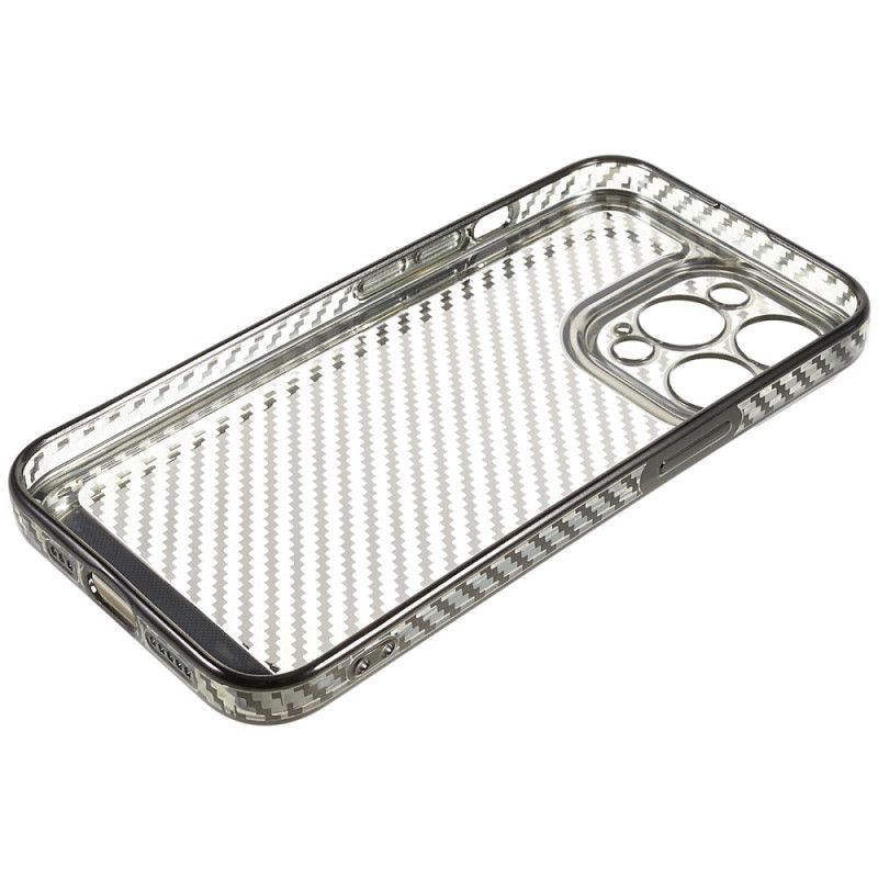 Cover iPhone 14 Pro Styled Carbon Fiber