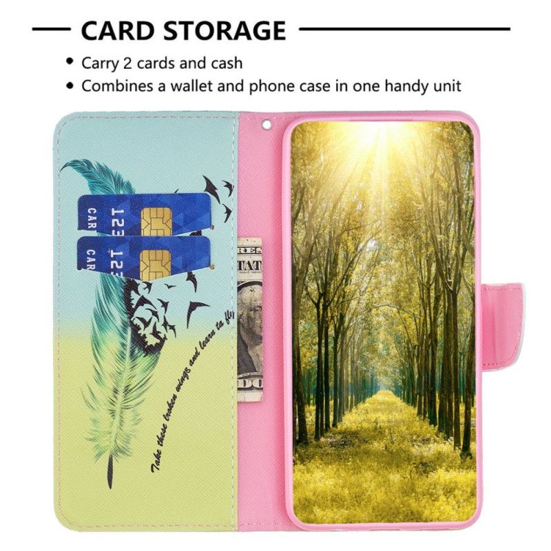 Flip Cover iPhone 14 Pro Fjer