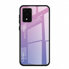 Cover Samsung Galaxy S20 Plus / S20 Plus 5G Hærdet Glas Vær Dig Selv